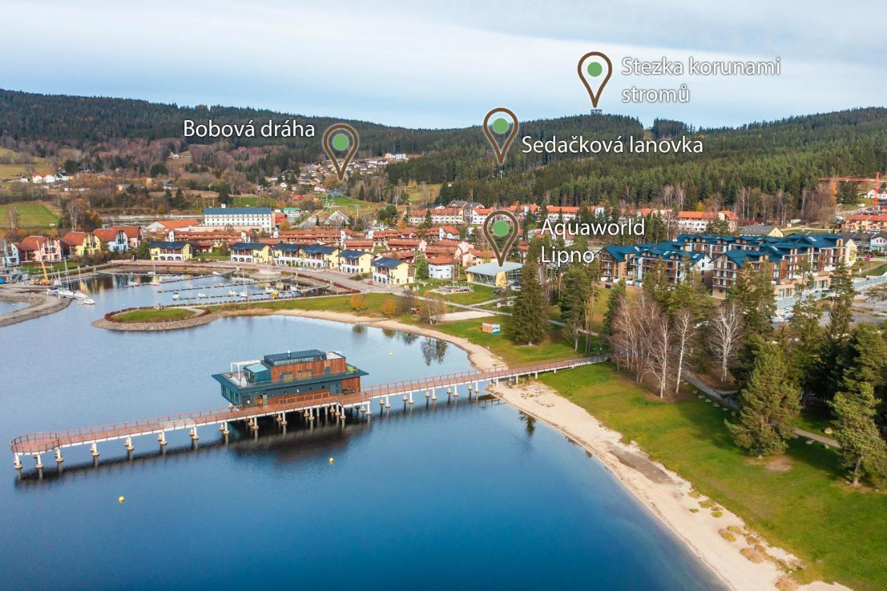 Moli Apartman S Privatni Saunou - Molo Lipno Resort Lipno nad Vltavou Exterior photo